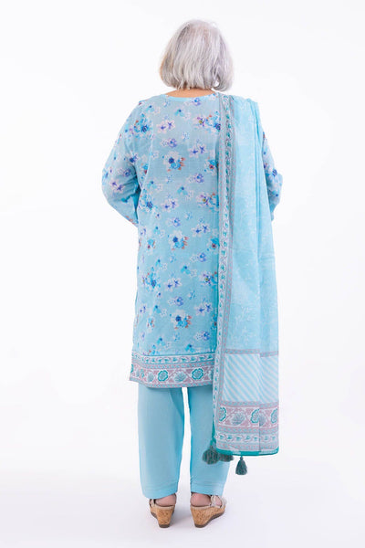 Gul Ahmed 3 Piece Unstitched Printed Lawn Suit CL-52128 B