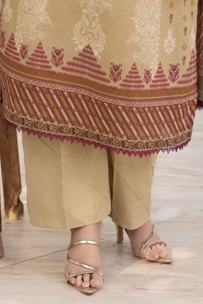 Gul Ahmed 3 Piece Unstitched Printed Lawn Suit CL-52625