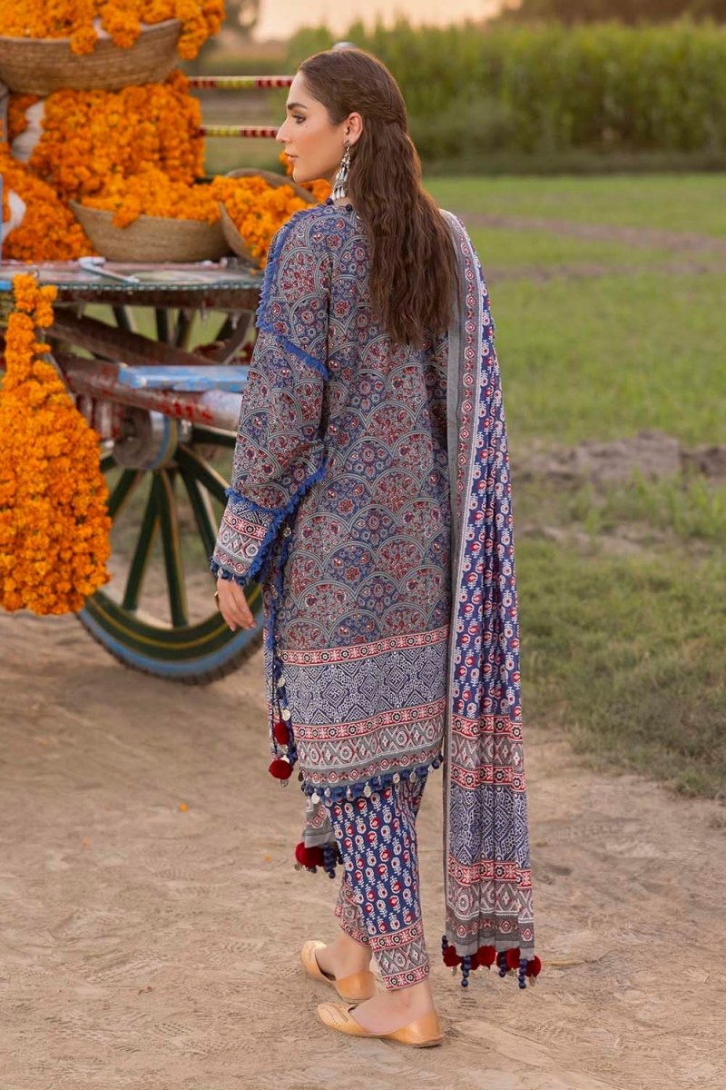 Gul Ahmed 3 Piece Unstitched Printed Lawn Suit CL-52632