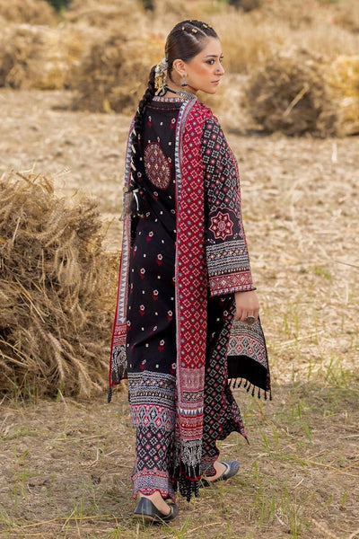 Gul Ahmed 3 Piece Unstitched Embroidered Gold Printed Lawn Suit CL-52636