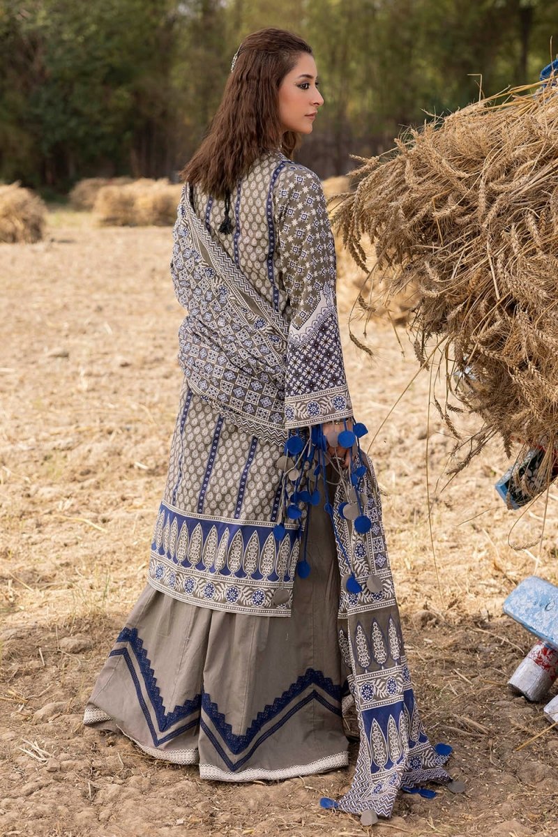 Gul Ahmed 3 Piece Unstitched Printed Lawn Suit CL-52638