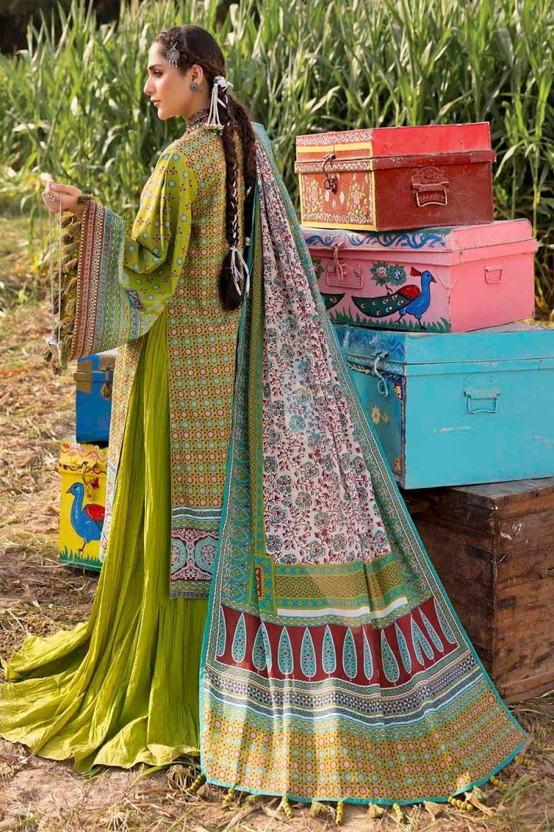 Gul Ahmed 3 Piece Unstitched Embroidered Lawn Suit CL-52639