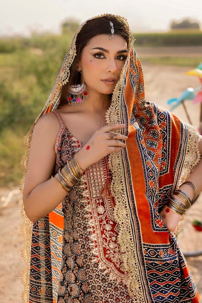 Gul Ahmed 3 Piece Unstitched Embroidered Printed Lawn Suit CL-52658