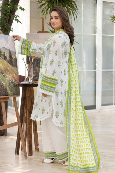 Gul Ahmed 3 Piece Unstitched Printed Lawn Suit CL-52665