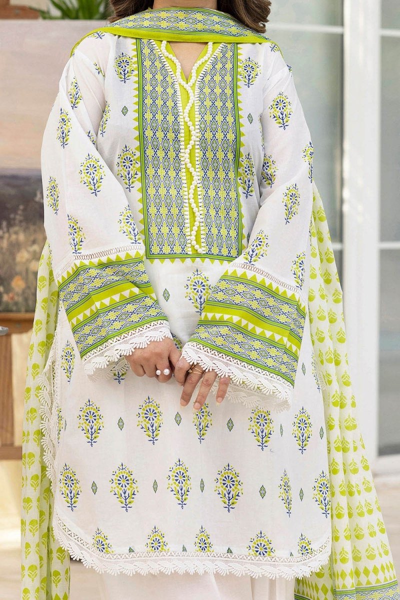 Gul Ahmed 3 Piece Unstitched Printed Lawn Suit CL-52665