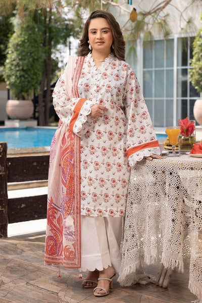 Gul Ahmed 3 Piece Unstitched Printed Lawn Suit CL-52667
