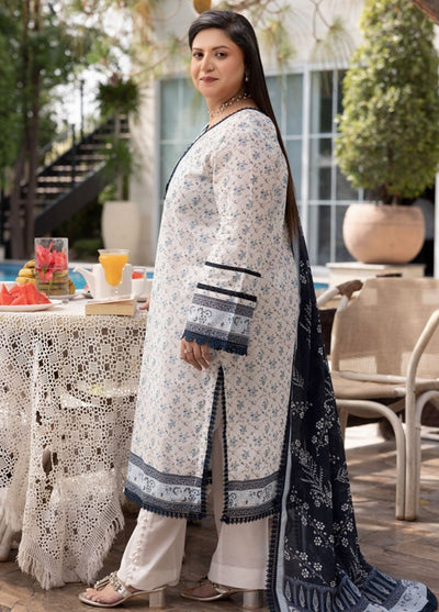 Gul Ahmed 3 Piece Unstitched Printed Lawn Suit CL-52674