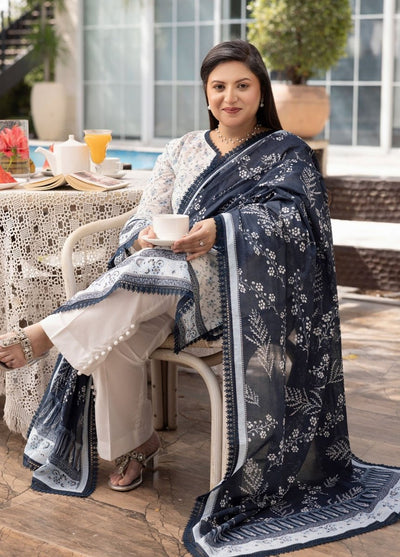 Gul Ahmed 3 Piece Unstitched Printed Lawn Suit CL-52674