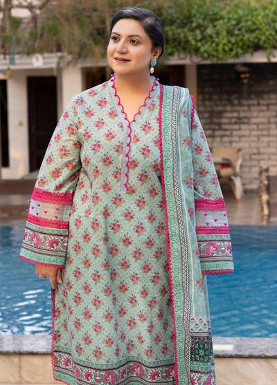 Gul Ahmed 3 Piece Unstitched Printed Lawn Suit CL-52676