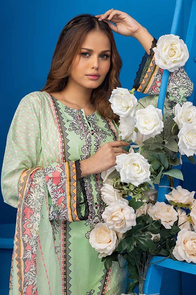 Gul Ahmed 3PC Unstitched Printed Lawn Suit CLP-32243 A