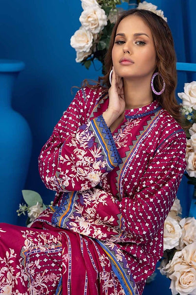 Gul Ahmed 3PC Unstitched Printed Lawn Suit CLP-32243 B