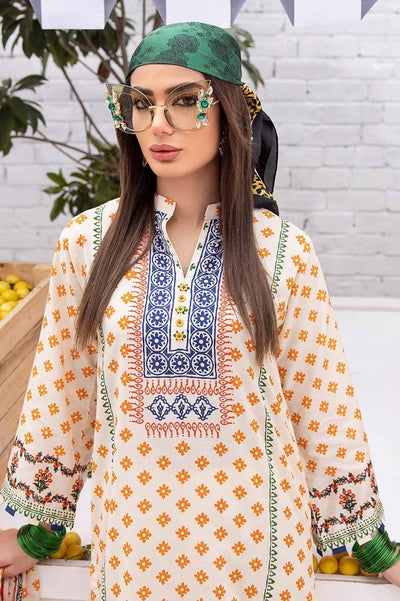 Gul Ahmed 3PC Unstitched Printed Lawn Suit CLP-32297 B