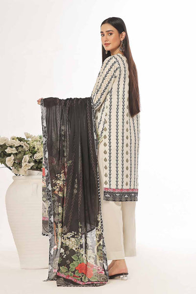 Gul Ahmed 3PC Unstitched Printed Lawn Suit CLP-42060