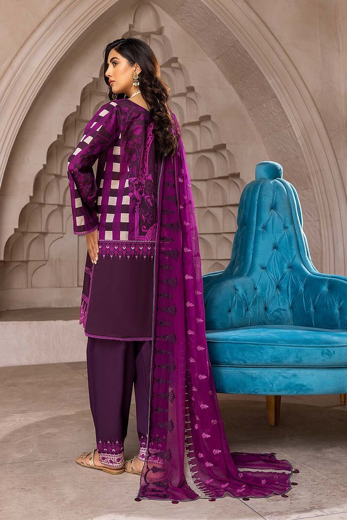 Charizma 3 Pc Stitched Embroidered Lawn CN22-20 B