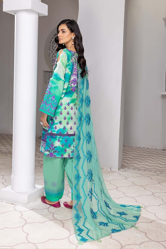 Charizma 3 Pc Stitched Embroidered Lawn CN22-21