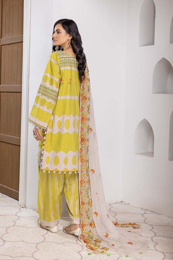 Charizma 3 Pc Stitched Embroidered Lawn CN22-25