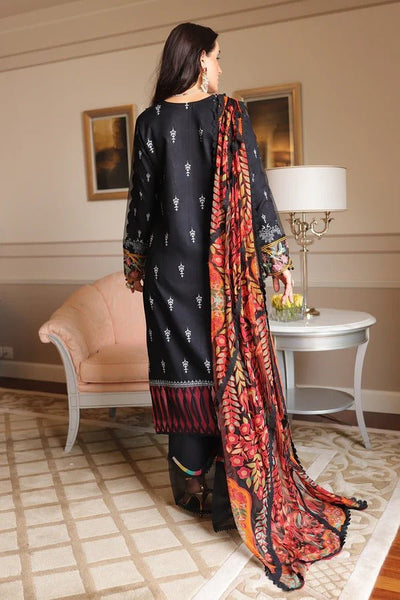 Jade Classic 3 Piece Unstitched Digital Printed Cotton Satin Suit - CS-20001 B