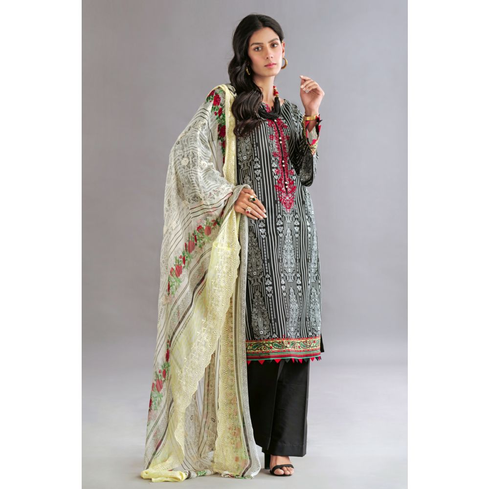 Gul Ahmed Premium Lawn Collection 2020 CT-265