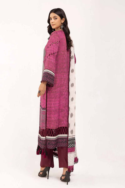 Gul Ahmed 3PC Unstitched Printed Cotail Suit CV-42004