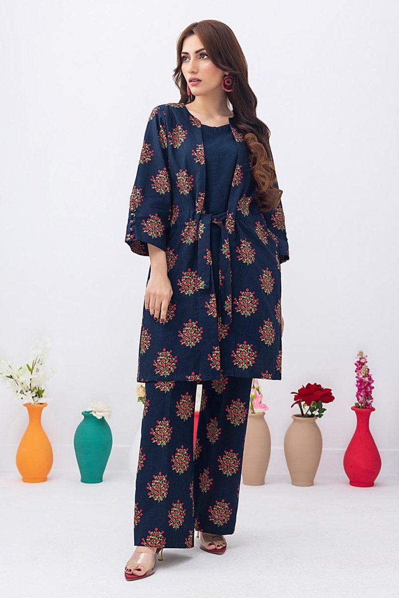 Gul Ahmed 2 Piece Printed Khaddar Unstitched Suit CWT-32004