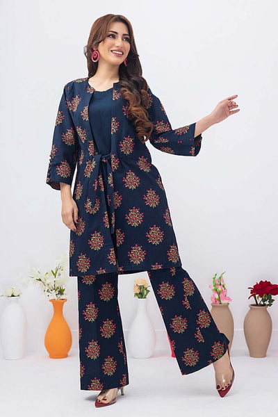 Gul Ahmed 2 Piece Printed Khaddar Unstitched Suit CWT-32004