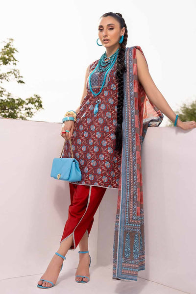 Gul Ahmed 3PC Lawn Printed Unstitched Suit Cl-32450 A