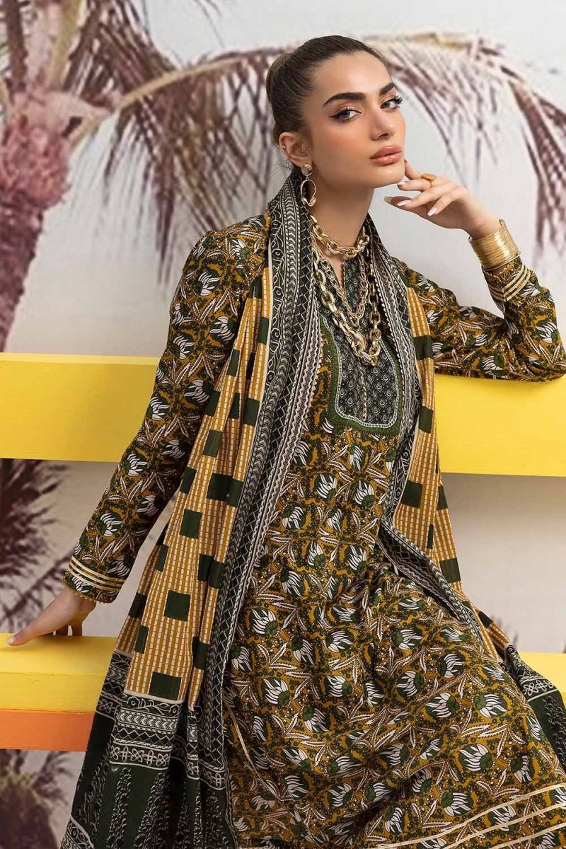 Gul Ahmed 3PC Lawn Printed Unstitched Suit Cl-32450 B