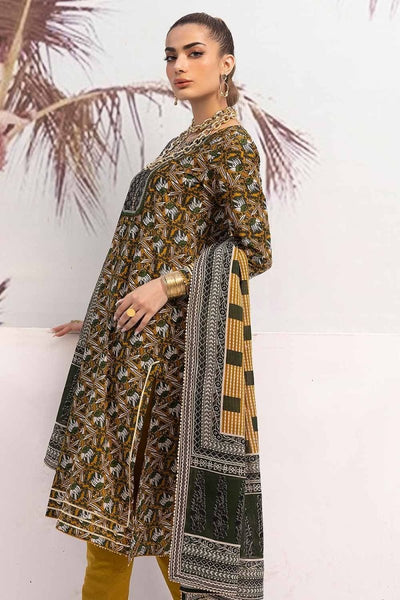 Gul Ahmed 3PC Lawn Printed Unstitched Suit Cl-32450 B