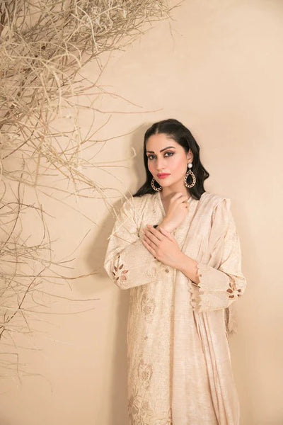 Tawakkal Fabrics 3 Piece Stitched Embroidered Digital Printed Lawn Suit - D-3191
