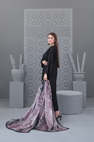 Tawakkal Fabrics 3 Piece Stitched Printed Staple Suit - D- 3778