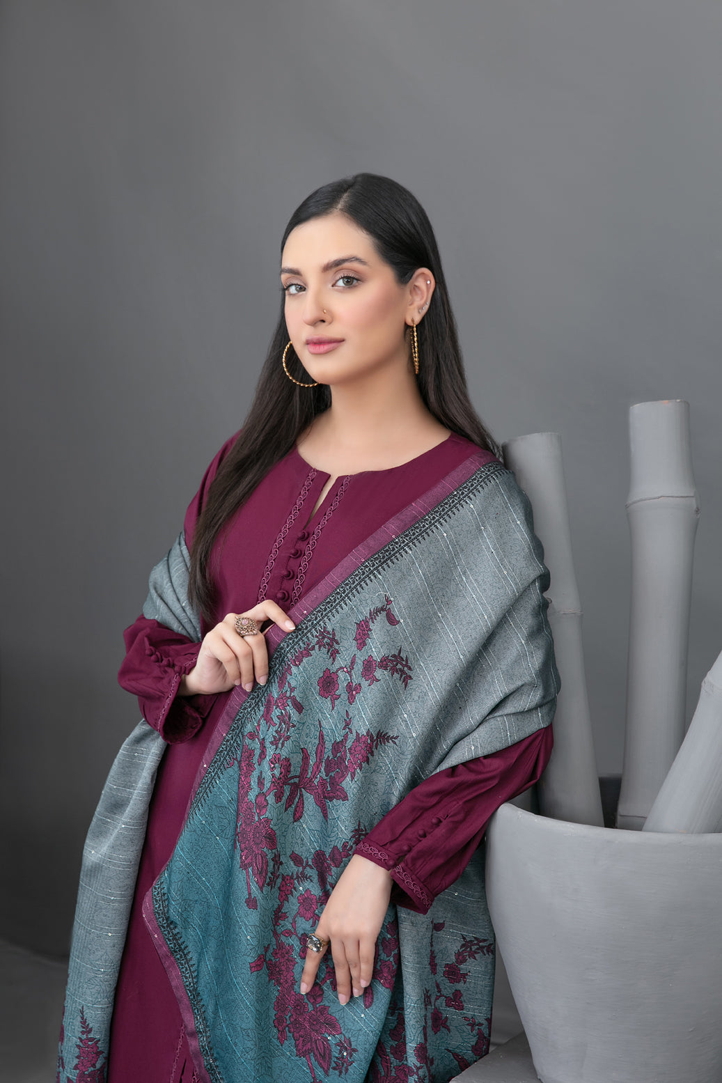 Tawakkal Fabrics 3 Piece Stitched Printed Staple Suit - D- 3780