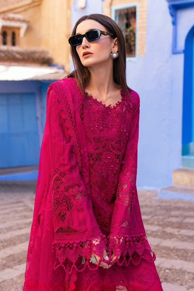 Maria. B 3 Piece Unstitched Embroidered Lawn Suit - D-2508-A