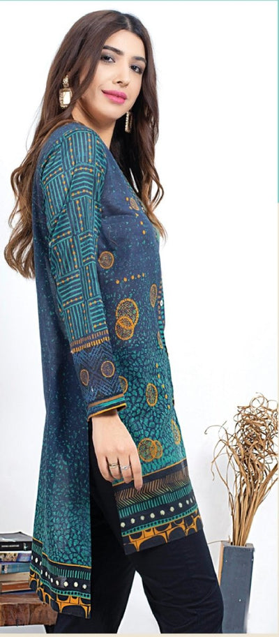 Lakhani 1 Piece Stitched Printed Lawn Shirt DK-2173