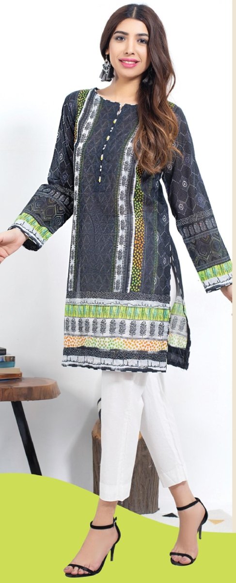 Lakhani 1 Piece Stitched Printed Lawn Shirt DK-2177