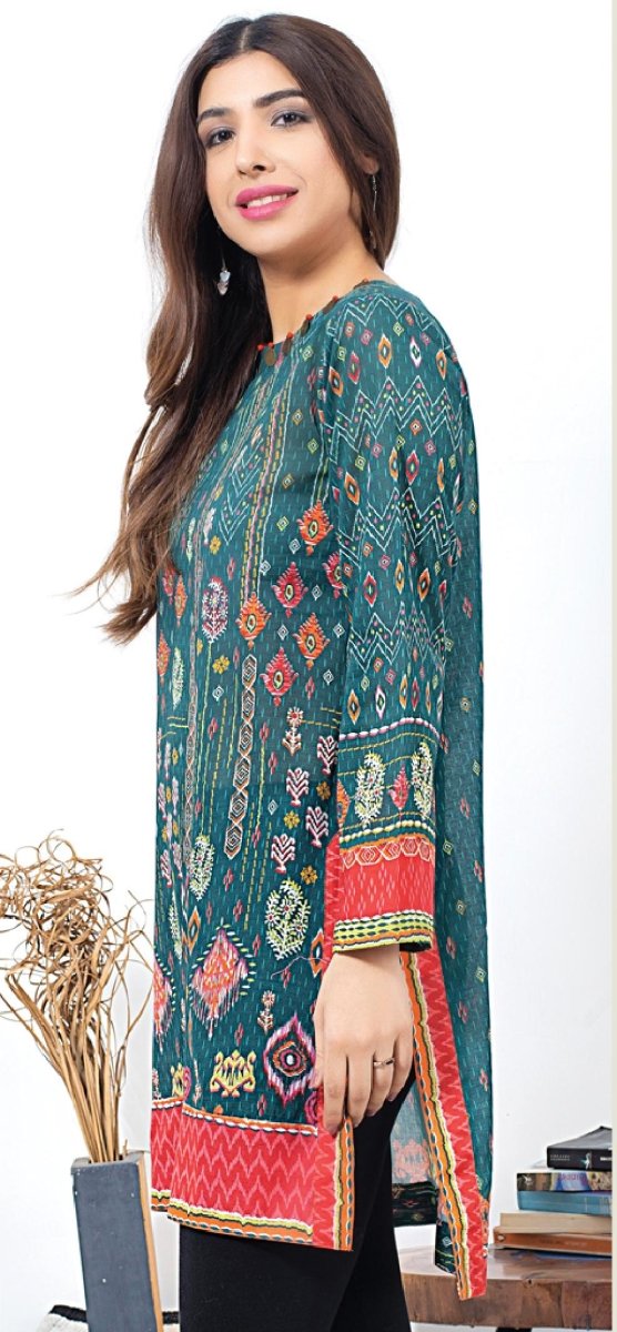 Lakhani 1 Piece Stitched Printed Lawn Shirt DK-2178