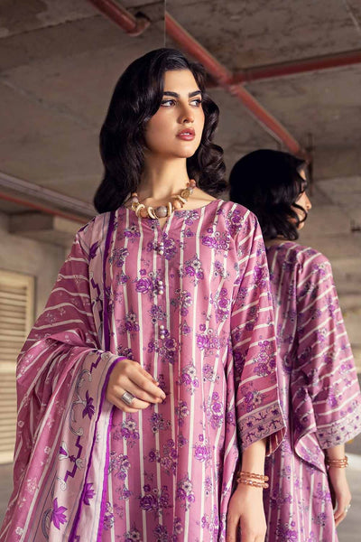Gul Ahmed 3PC Cambric Printed Unstitched Suit with Denting Lawn Dupatta DN-32099 A