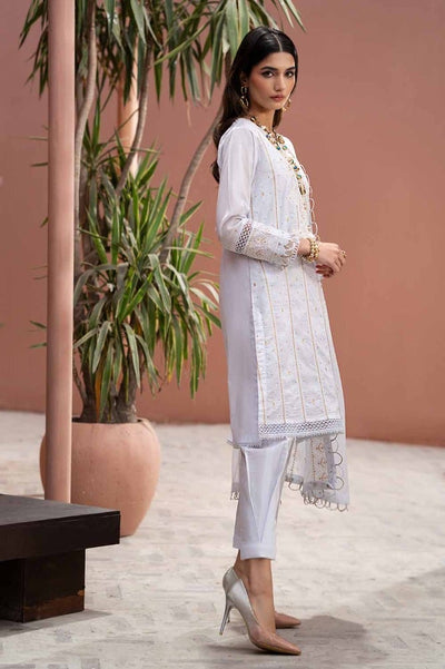 Gul Ahmed 3PC Embroidered Lawn Unstitched Suit with Embroidered Denting Lawn Dupatta DN-42019