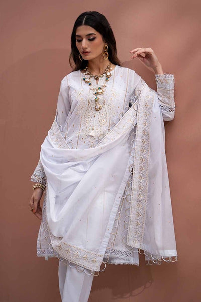 Gul Ahmed 3PC Embroidered Lawn Unstitched Suit with Embroidered Denting Lawn Dupatta DN-42019