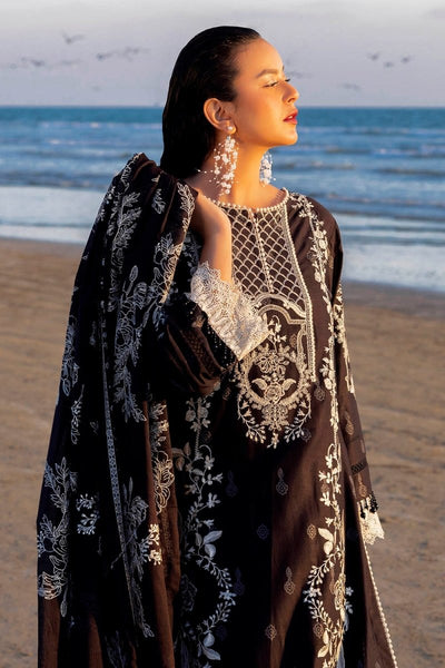 Gul Ahmed 3 Piece Unstitched Embroidered Lawn Suit with Embroidered Denting Lawn Dupatta DN-52016