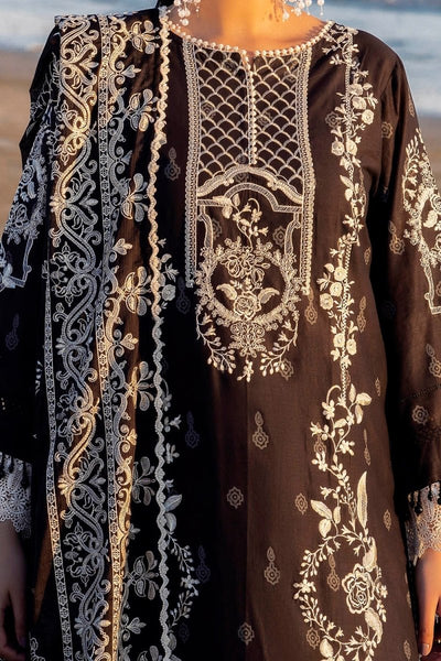 Gul Ahmed 3 Piece Unstitched Embroidered Lawn Suit with Embroidered Denting Lawn Dupatta DN-52016