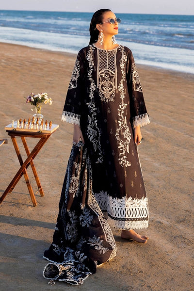 Gul Ahmed 3 Piece Unstitched Embroidered Lawn Suit with Embroidered Denting Lawn Dupatta DN-52016