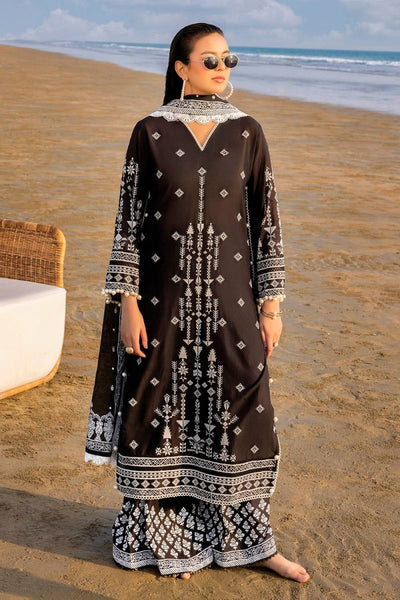 Gul Ahmed 3 Piece Unstitched Embroidered Lawn Suit with Lacquer Printed Denting Lawn Dupatta DN-52017
