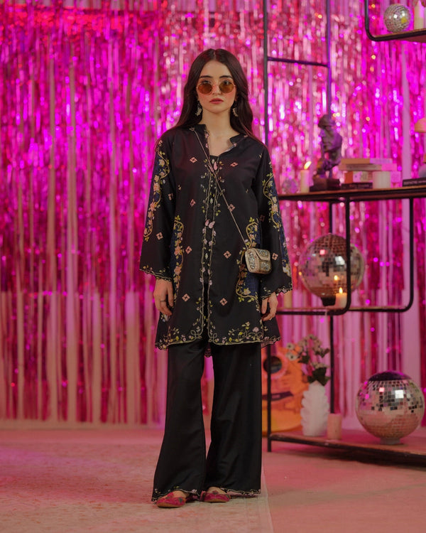 Dhaga 2 Piece Ready to Wear intricate cutwork Suit - Drip