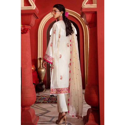 Gul Ahmed Embroidered Lawn Unstitched 3 Piece Suit FE-317