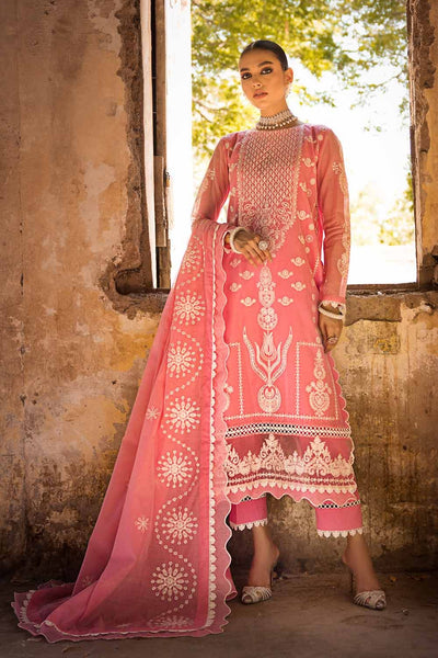 Gul Ahmed 3PC Foil Embroidered Paper Cotton Unstitched Suit with Foil Embroidered Paper Cotton Dupatta FE-32086
