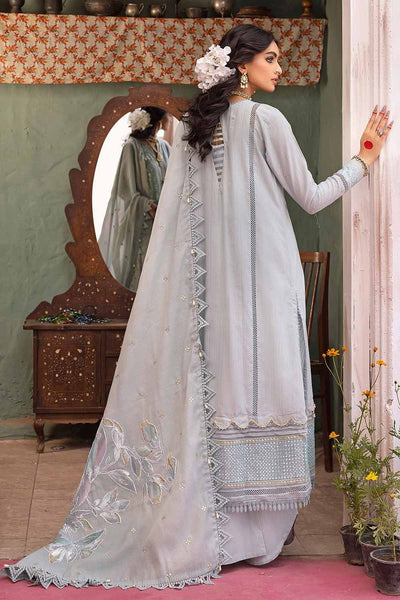 Gul Ahmed 3PC Sequins Embroidered Unstitched Lawn Shirt with Sequins Embroidered Meshuri Dupatta FE-32087
