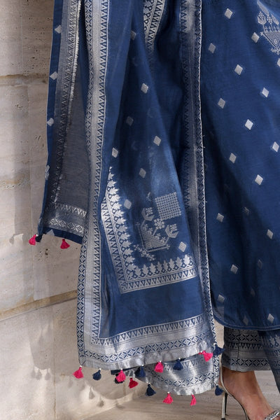 Gul Ahmed 3 Piece Unstitched Paper Cotton Jacquard Suit with Paper Cotton Jacqaurd Dupatta FE-52017