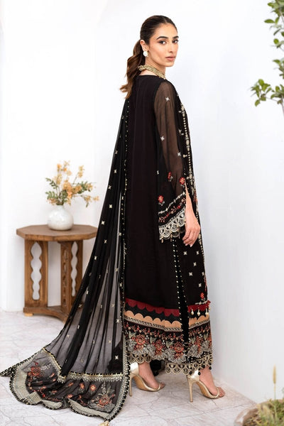 Gul Ahmed 3 Piece Unstitched Embroidered Chiffon Suit with Embroidered Chiffon Dupatta FE-52081