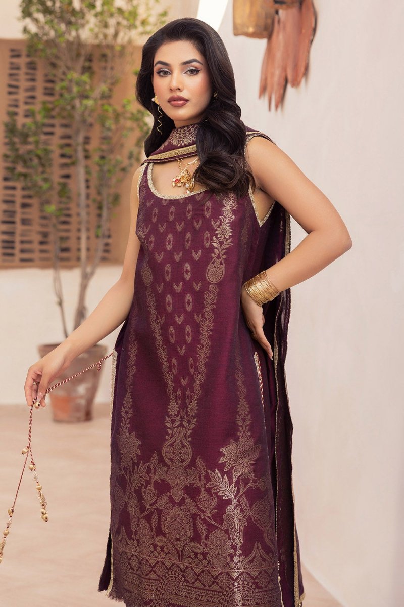 Gul Ahmed 3 Piece Unstitched Jacquard Suit FE-52151