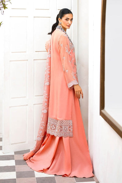 Gul Ahmed 3 Piece Unstitched Embroidered Chiffon Suit with Embroidered Chiffon Dupatta FE-52162